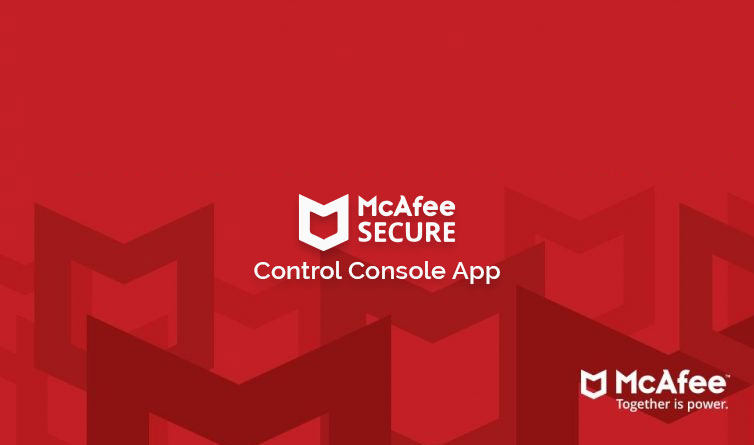 McAfee Control Console
