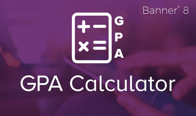 Banner GPA Calculator 